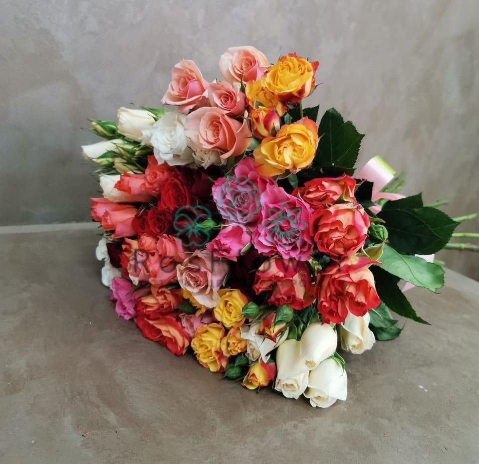 Букет цветов из: Розы в Мамонах