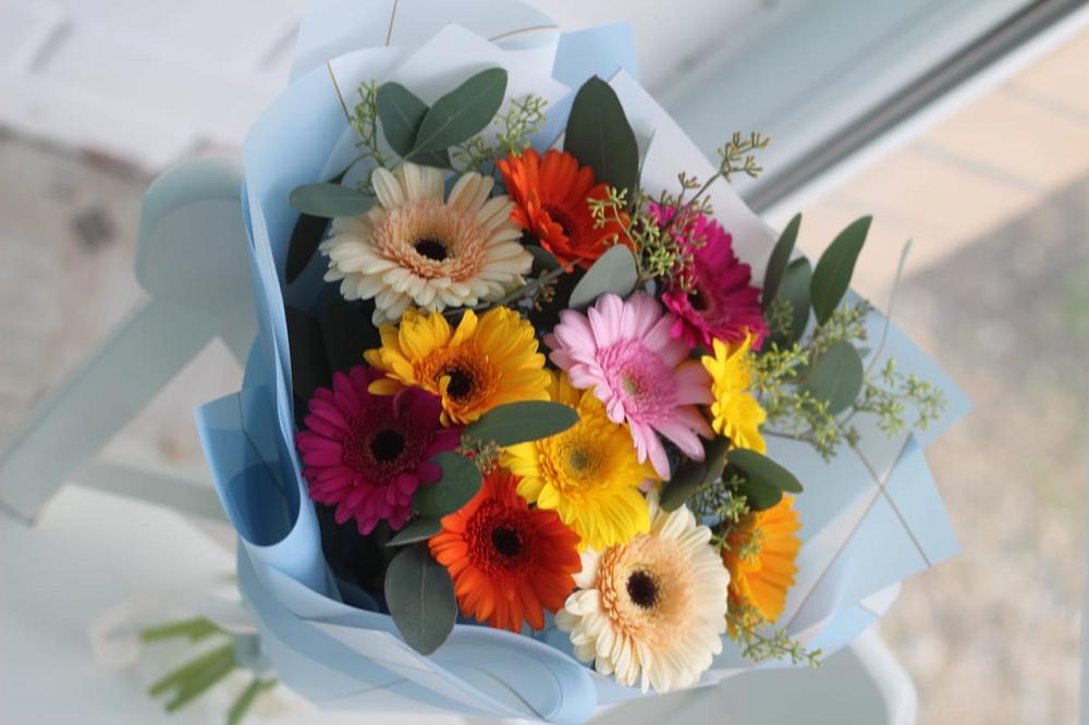 Букет цветов из: Герберы в Мамонах