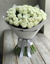 Букет 35 Белых роз в Мамонах