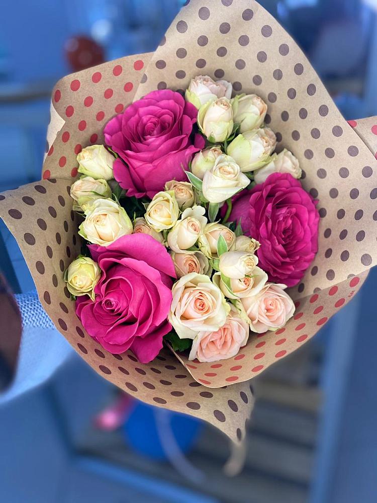 Букет цветов из: Розы в Мамонах