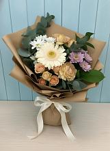 Букет цветов из:  Герберы и Хризантемы в Мамонах