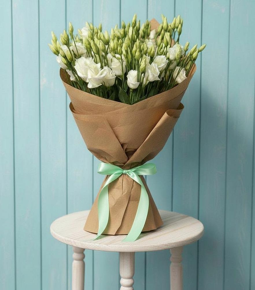 Букет цветов из: Лизиантусы в Мамонах