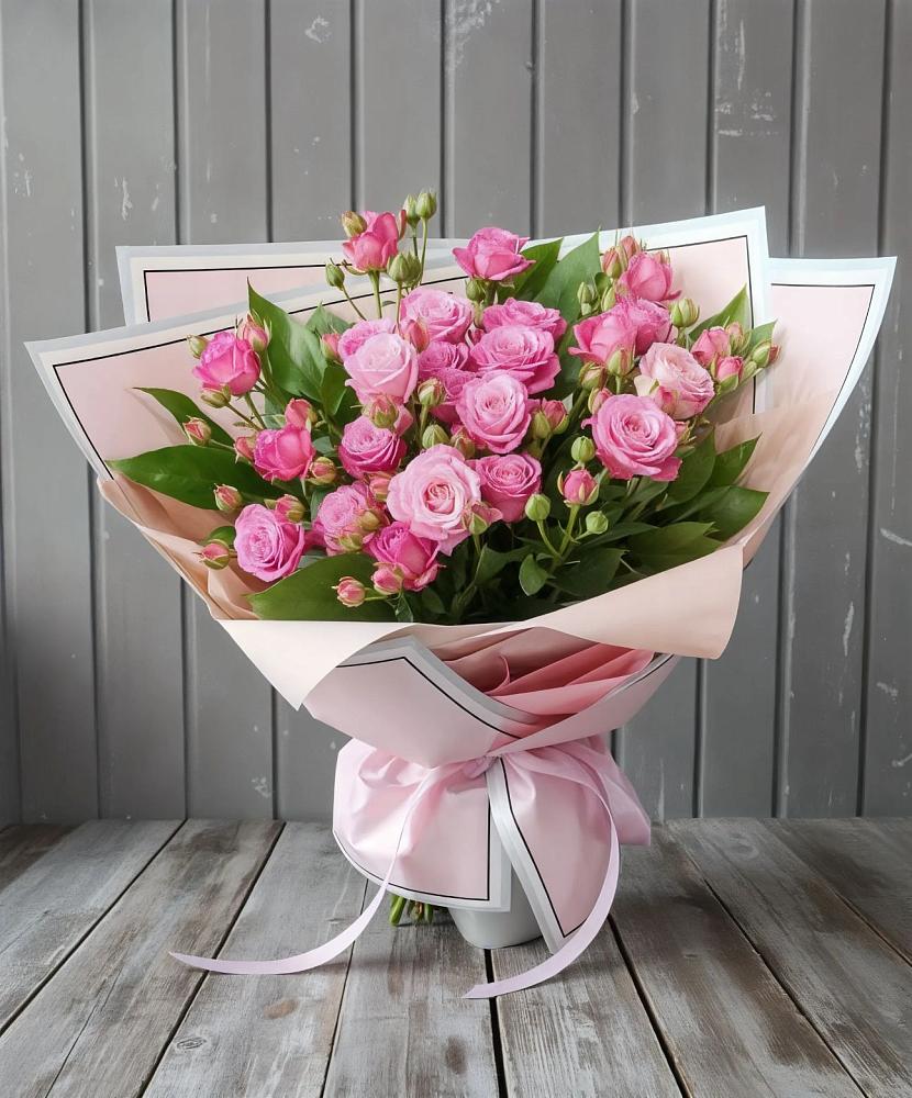 Букет Розовый кустик в Мамонах