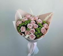 Букет цветов из:  Розы и Хризантемы в Мамонах