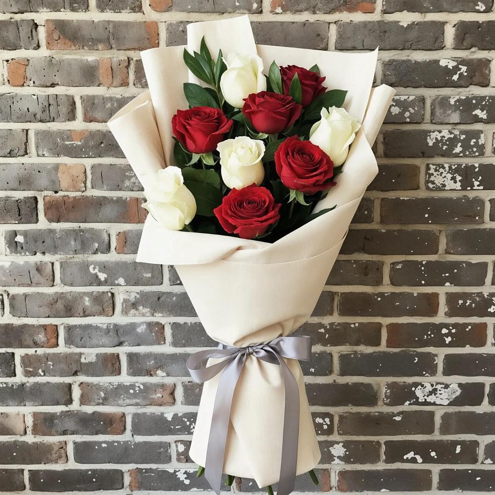 Букет цветов из: Розы в Мамонах