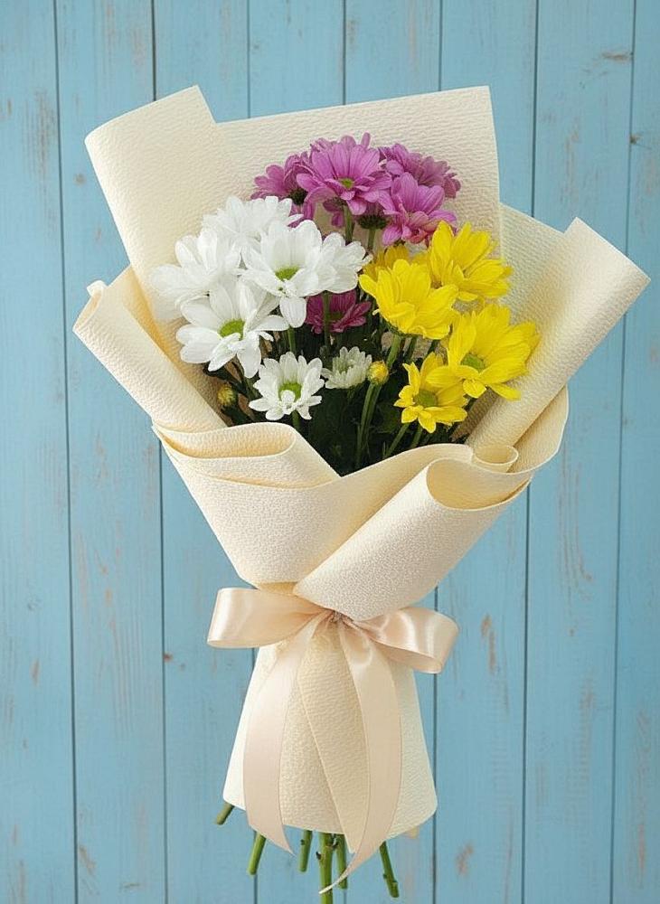 Букет цветов из: Хризантемы в Мамонах