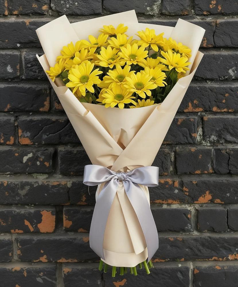 Букет цветов из: Хризантемы в Мамонах