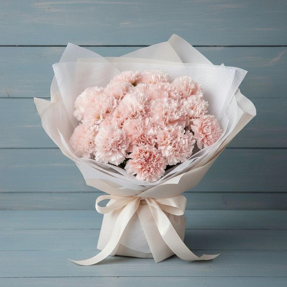 Букет цветов из: Гвоздики в Мамонах