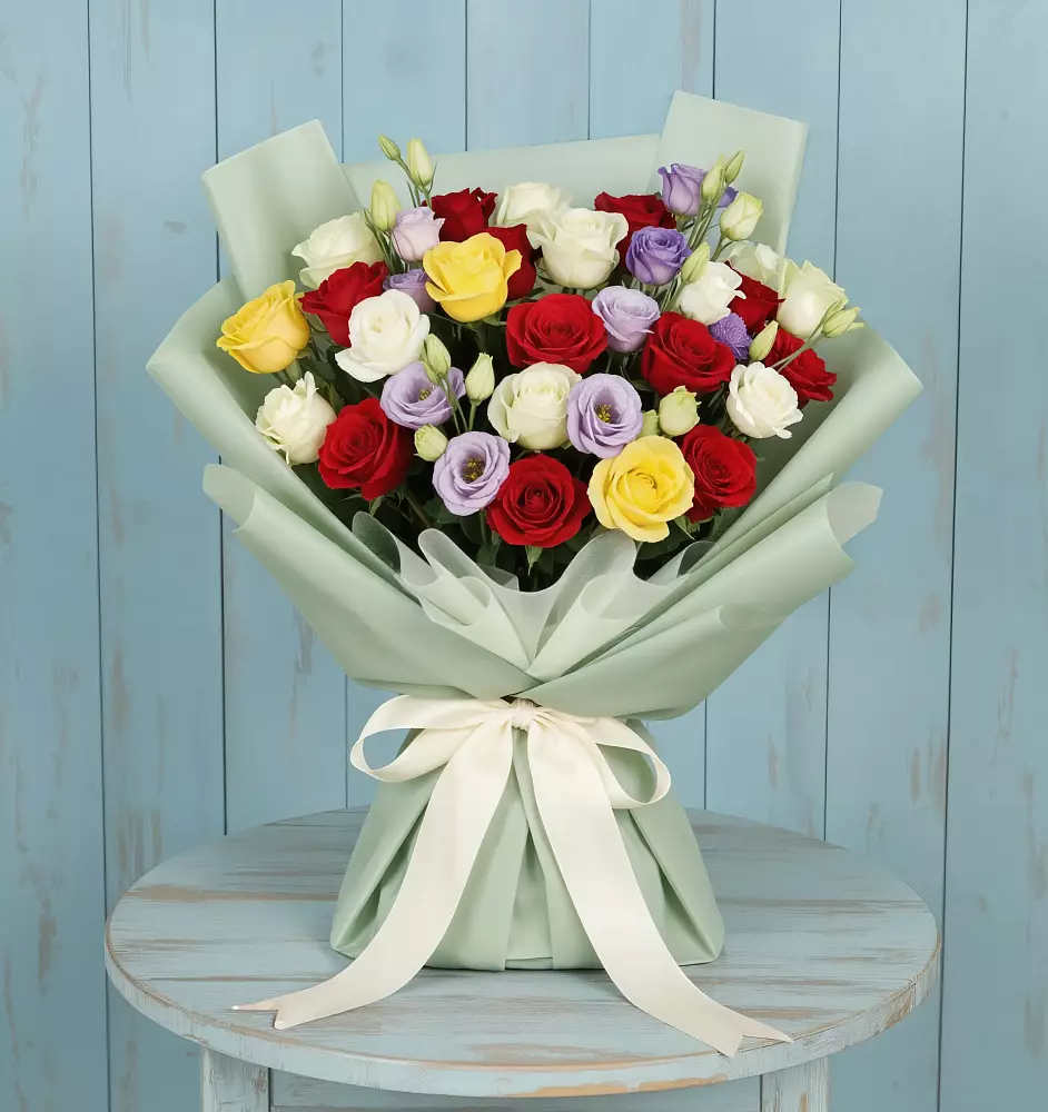 Букет цветов из: Розы в Мамонах