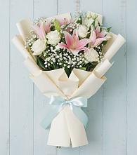 Букет цветов из:  Лилии в Мамонах